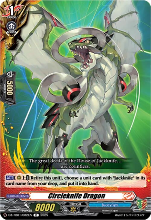 Image for Circleknife Dragon (DZ-TB01/082EN) - Cardfight Vanguard