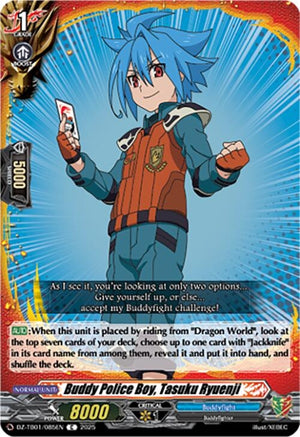 Buddy Police Boy, Tasuku Ryuenji (DZ-TB01/085EN)
