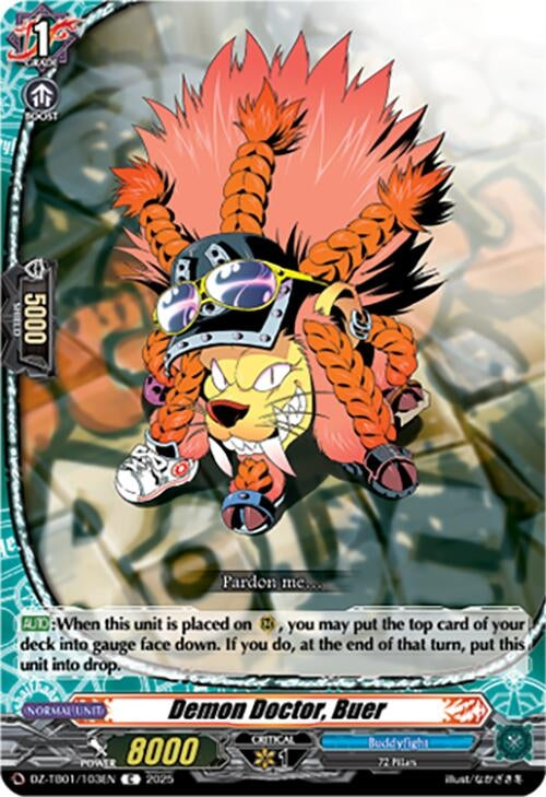 Image for Demon Doctor, Buer (DZ-TB01/103EN) - Cardfight Vanguard