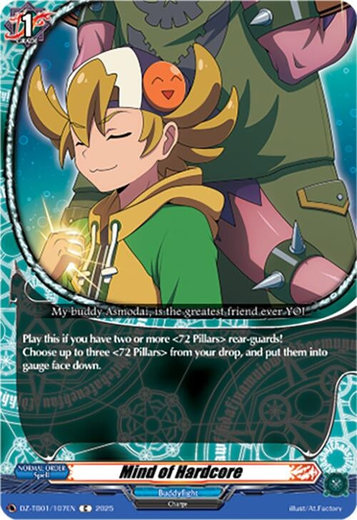 Image for Mind of Hardcore (DZ-TB01/107EN) - Cardfight Vanguard