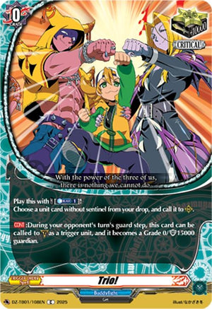 Trio! (DZ-TB01/108EN)
