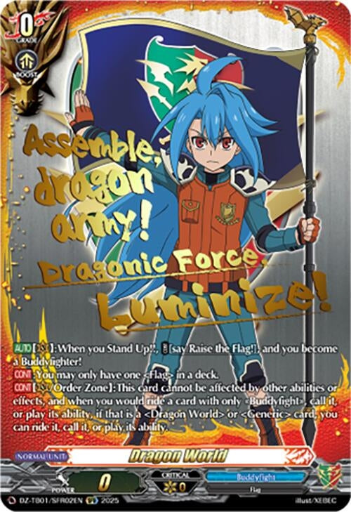 Image for Dragon World (SFR) (DZ-TB01/SFR02EN) (DZ-TB01/SFR02EN) - Cardfight Vanguard