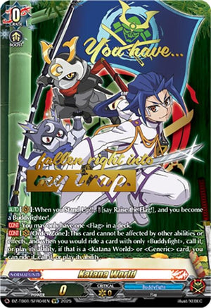 Katana World (SFR) (DZ-TB01/SFR04EN)