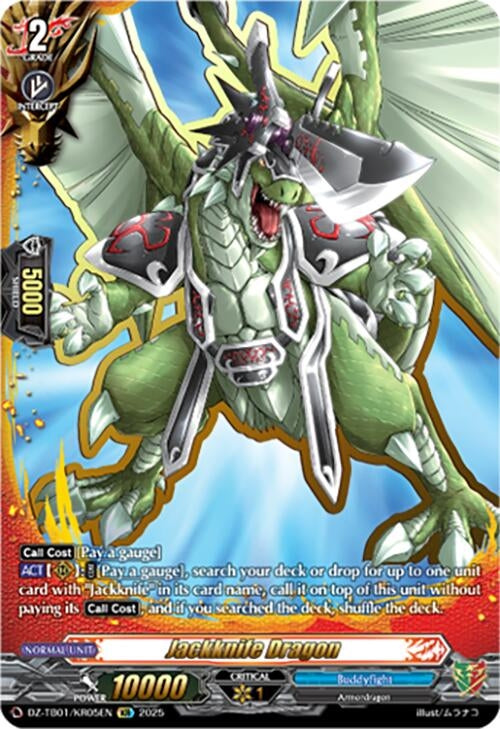 Image for Jackknife Dragon (KR) (DZ-TB01/KR05EN) - Cardfight Vanguard