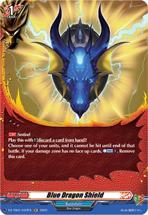 Blue Dragon Shield (H) (DZ-TB01/H07EN)