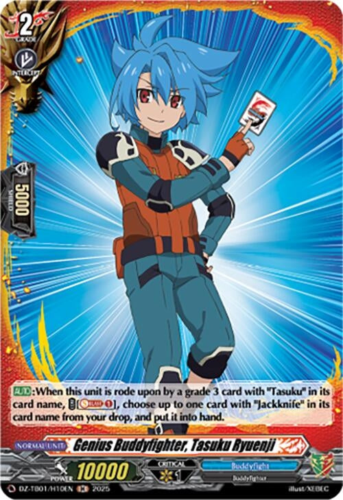 Image for Genius Buddyfighter, Tasuku Ryuenji (H) (DZ-TB01/H10EN) - Cardfight Vanguard