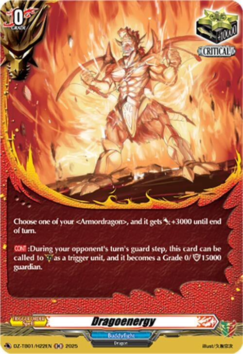 Image for Dragoenergy (H) (DZ-TB01/H22EN) - Cardfight Vanguard