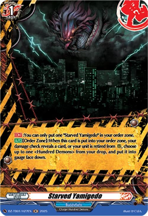 Image for Starved Yamigedo (H) (DZ-TB01/H27EN) - Cardfight Vanguard