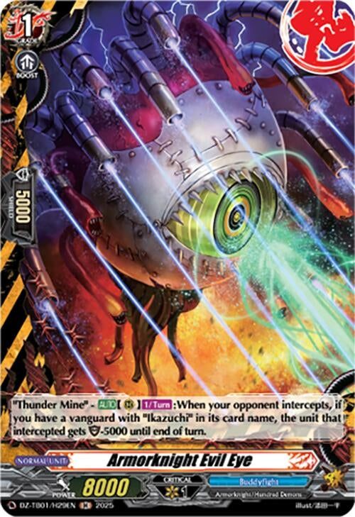 Image for Armorknight Evil Eye (H) (DZ-TB01/H29EN) - Cardfight Vanguard