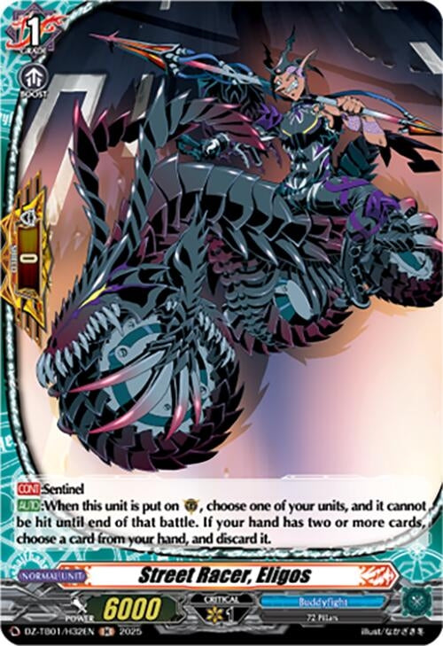 Image for Street Racer, Eligos (H) (DZ-TB01/H32EN) - Cardfight Vanguard