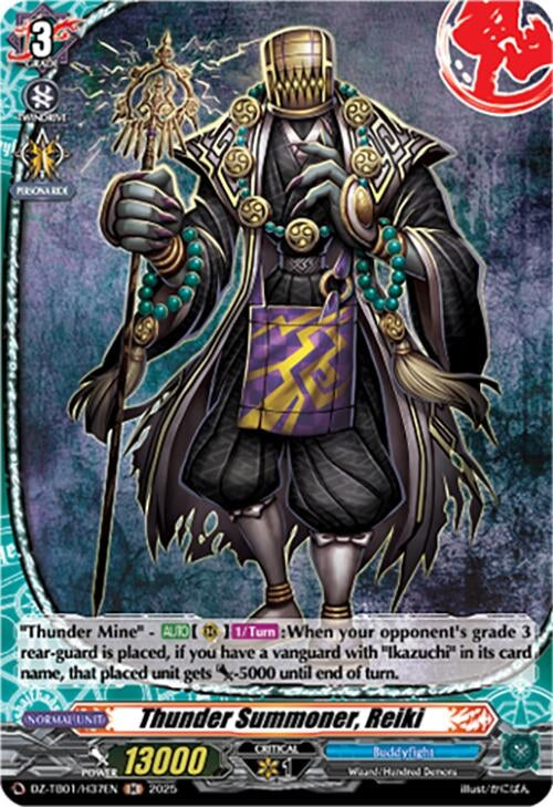 Image for Thunder Summoner, Reiki (H) (DZ-TB01/H37EN) - Cardfight Vanguard