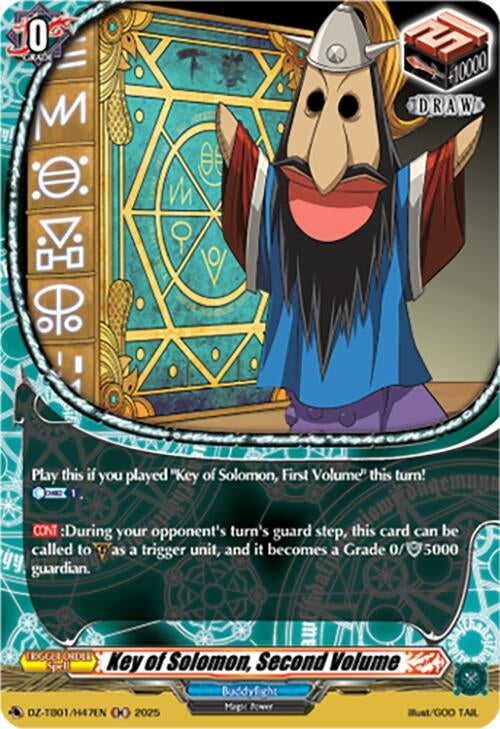 Image for Key of Solomon, Second Volume (H) (DZ-TB01/H47EN) - Cardfight Vanguard