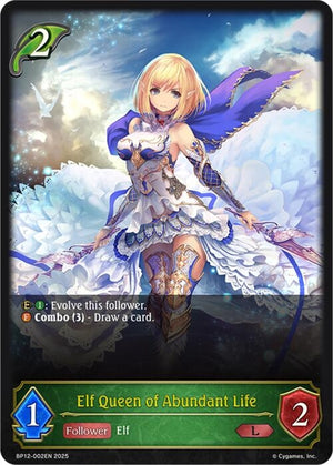 Elf Queen of Abundant Life (BP12-002EN)