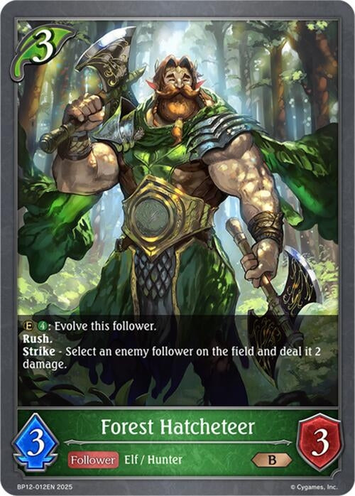 Image for Forest Hatcheteer (BP12-012EN) - Shadowverse: Evolve