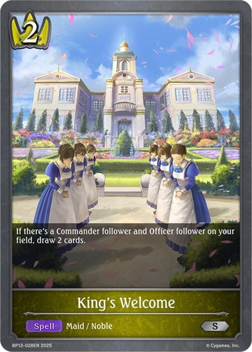 Image for King's Welcome (BP12-028EN) - Shadowverse: Evolve