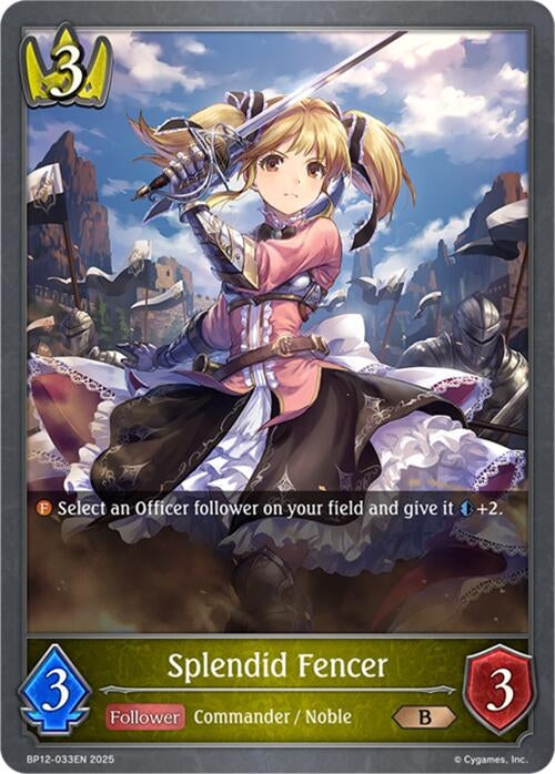 Image for Splendid Fencer (BP12-033EN) - Shadowverse: Evolve