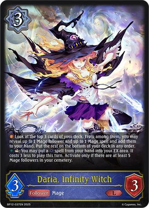 Daria, Infinity Witch (BP12-037EN)