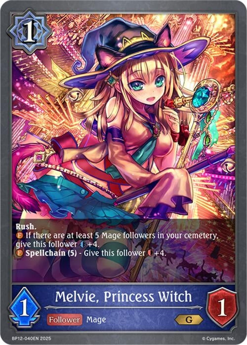 Image for Melvie, Princess Witch (BP12-040EN) - Shadowverse: Evolve