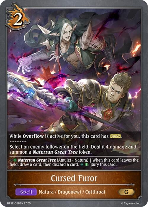 Image for Cursed Furor (BP12-058EN) - Shadowverse: Evolve