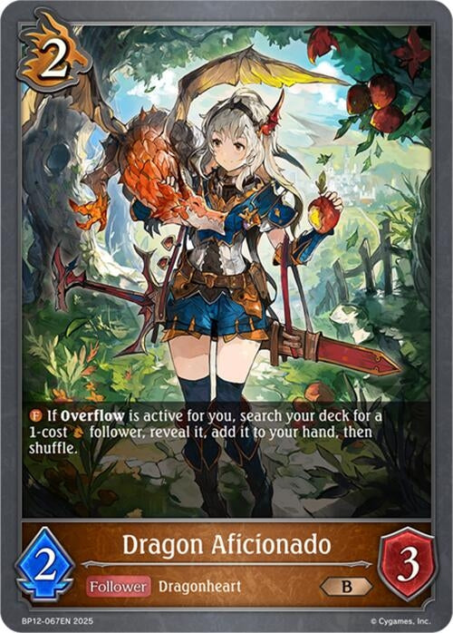 Image for Dragon Aficionado (BP12-067EN) - Shadowverse: Evolve