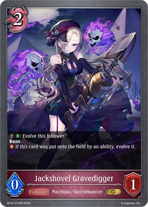 Image for Jackshovel Gravedigger (BP12-072EN) - Shadowverse: Evolve