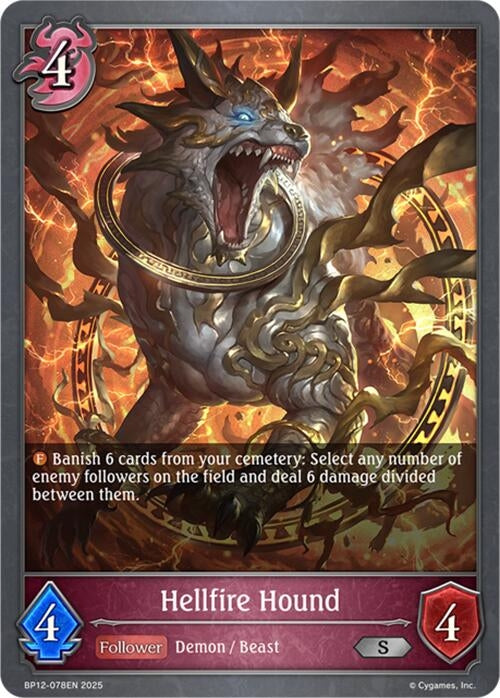 Image for Hellfire Hound (BP12-078EN) - Shadowverse: Evolve