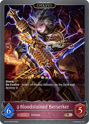 Bloodstained Berserker (Evolved) (BP12-081EN)