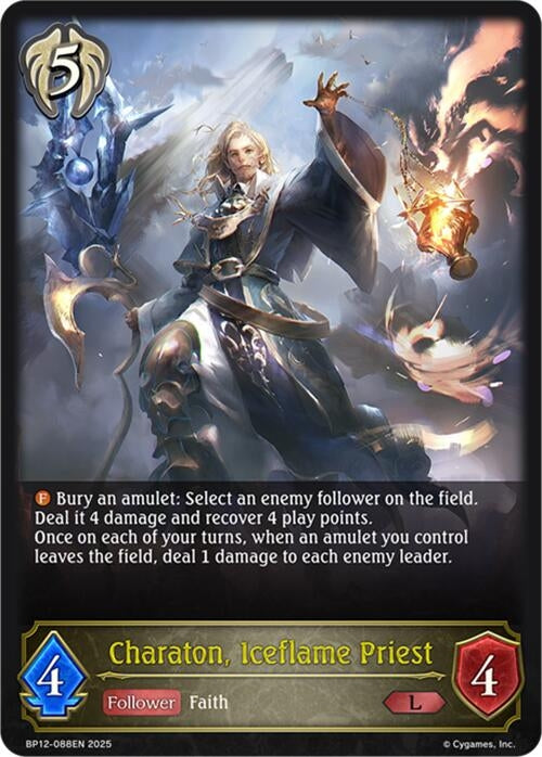 Image for Charaton, Iceflame Priest (BP12-088EN) - Shadowverse: Evolve