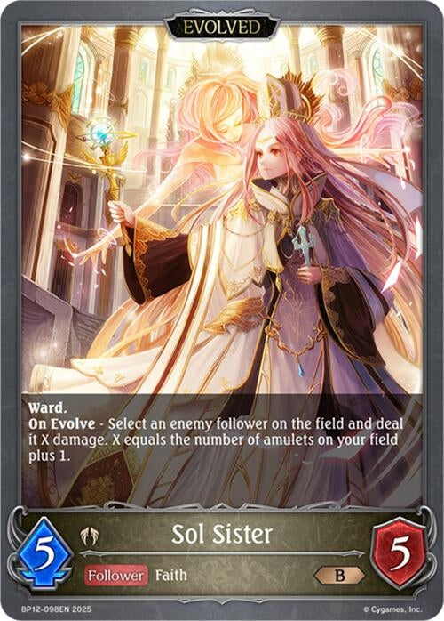 Image for Sol Sister (Evolved) (BP12-098EN) - Shadowverse: Evolve