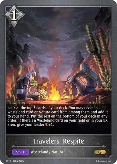 Image for Travelers' Respite (BP12-107EN) - Shadowverse: Evolve