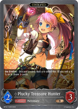 Plucky Treasure Hunter (Evolved) (BP12-113EN)