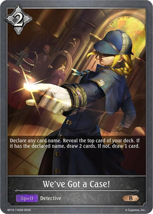 We've Got a Case! (BP12-115EN)