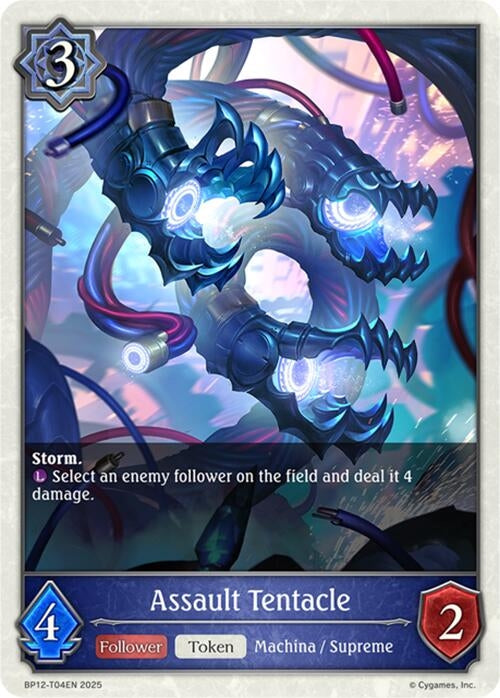 Image for Assault Tentacle (BP12-T04EN) - Shadowverse: Evolve