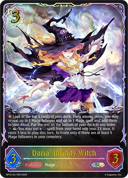 Image for Daria, Infinity Witch (SL) (BP12-SL11EN) - Shadowverse: Evolve