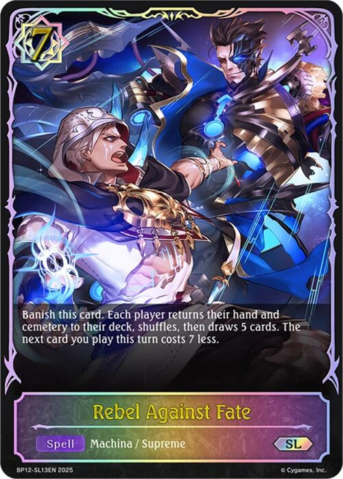 Image for Rebel Against Fate (SL) (BP12-SL13EN) - Shadowverse: Evolve