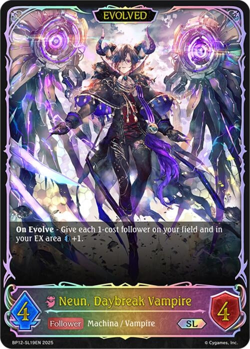 Image for Neun, Daybreak Vampire (Evolved) (SL) (BP12-SL19EN) - Shadowverse: Evolve
