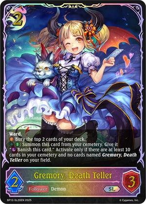 Gremory, Death Teller (SL) (BP12-SL20EN)