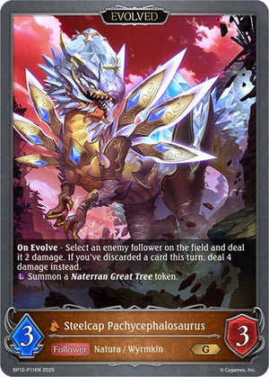 Steelcap Pachycephalosaurus (Evolved) - P11 (Foil) (BP12-P11EN)