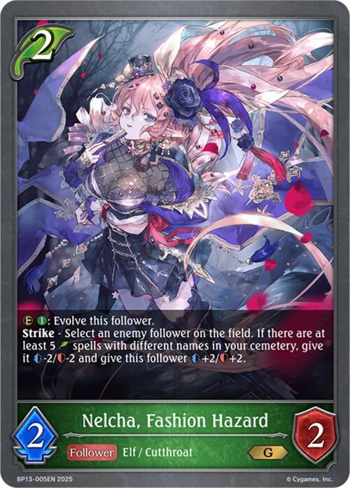 Image for Nelcha, Fashion Hazard (BP13-005EN) - Shadowverse: Evolve