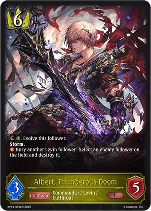 Albert, Thunderous Doom (BP13-019EN)