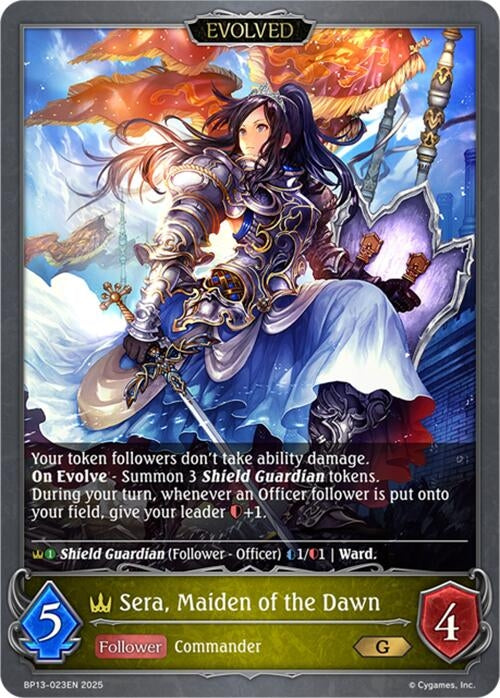 Image for Sera, Maiden of the Dawn (Evolved) (BP13-023EN) - Shadowverse: Evolve