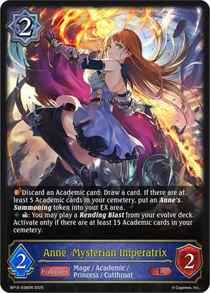 Anne, Mysterian Imperatrix (BP13-036EN)