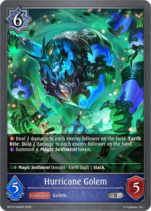 Image for Hurricane Golem (BP13-046EN) - Shadowverse: Evolve