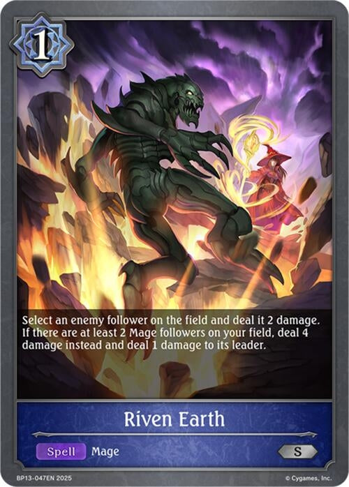 Image for Riven Earth (BP13-047EN) - Shadowverse: Evolve