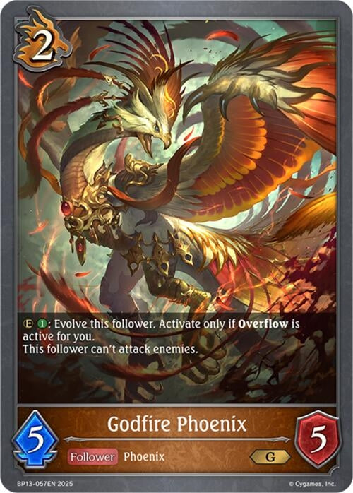 Image for Godfire Phoenix (BP13-057EN) - Shadowverse: Evolve