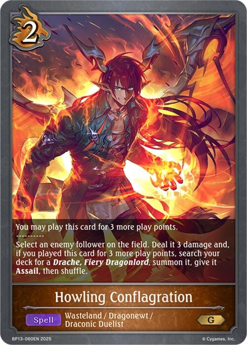 Image for Howling Conflagration (BP13-060EN) - Shadowverse: Evolve