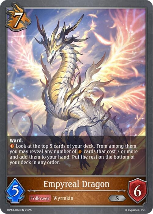 Image for Empyreal Dragon (BP13-063EN) - Shadowverse: Evolve