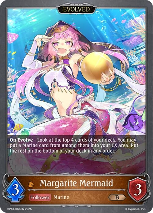 Image for Margarite Mermaid (Evolved) (BP13-066EN) - Shadowverse: Evolve