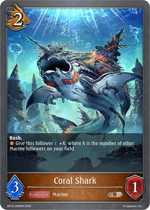 Image for Coral Shark (BP13-069EN) - Shadowverse: Evolve