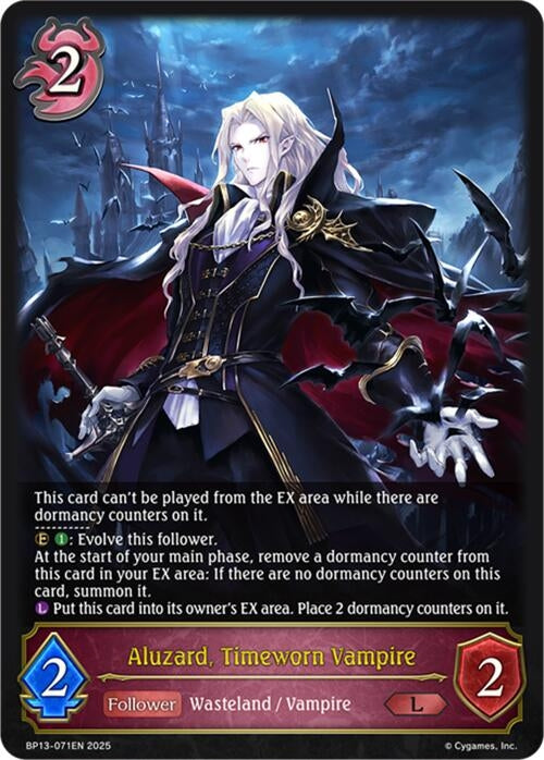 Image for Aluzard, Timeworn Vampire (BP13-071EN) - Shadowverse: Evolve